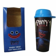 Vaso 18oz con tapa móvil Poppy Playtime en internet