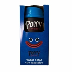 Vaso 18oz con tapa móvil Poppy Playtime - PPR Solutions