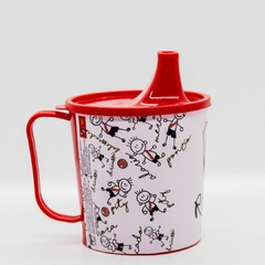 Taza con tapa pico bebe River Plate 2022 - comprar online