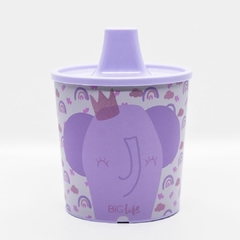 Taza con tapa pico bebe Elefante 2022