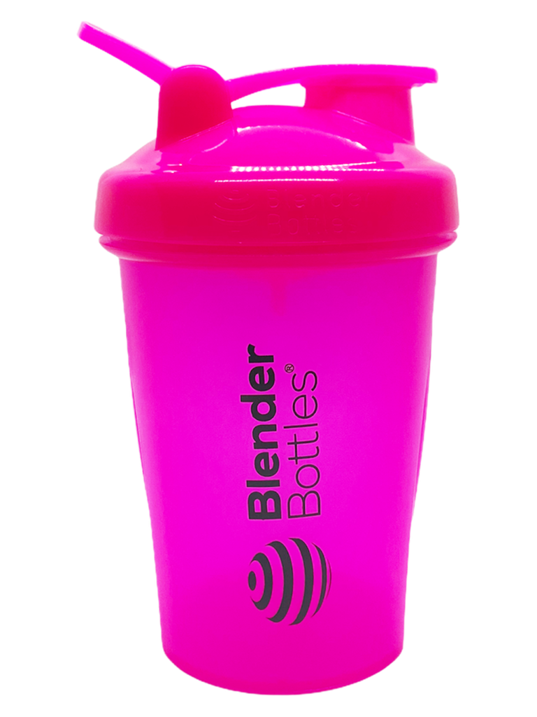 Blender Bottle Classic Clear Pink 20 oz