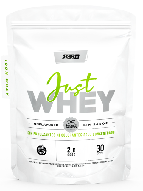JUST WHEY 2 LBS UNFLAVORED UNSWEETENED