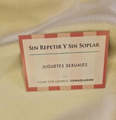 Sin Repetir y sin Soplar - Mérida Sex Shop