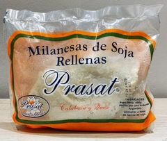 Milanesa de soja rellena de calabaza y queso x4 unidades - Prasat