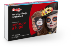 Kit Maquillaje Artistico Pintura Stencil Infantil - Accesibble