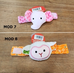 Sonajero Pulsera Bebe Para Pies Y Manos Peluche V. Modelos - Accesibble