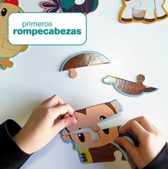 Rompecabezas Cuatro X Cuatro Animales 4 Piezas - tienda online