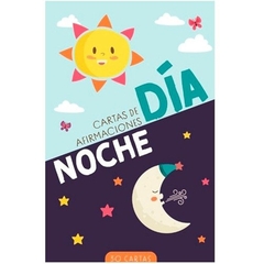 Cartas Afirmaciones Dia/noche Fortalece Autoestima Niños O.p