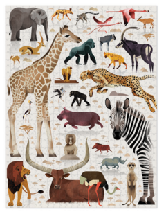 Puzzle Rompecabezas Mundo Animal 750 Piezas Crocodile Creek - comprar online
