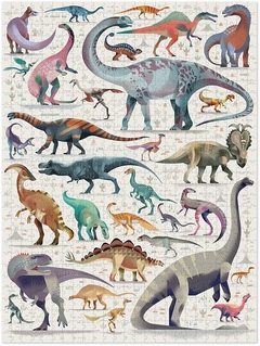 Puzzle Rompecabezas Dinosaurios 750 Piezas Crocodile Creek - comprar online