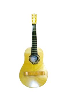Guitarra De Madera Kantarina Juguete Niños 50cm