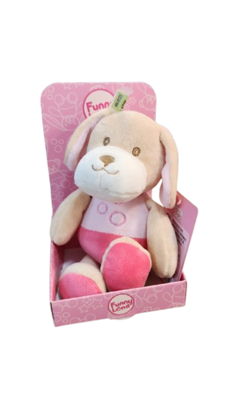 Peluche Animalitos Rosa O Celeste Bebes Funny Land