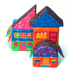 Bloques Blandos Casitas Construccion Bebes 8 Piezas - comprar online