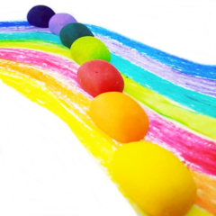 Crayones Pastas X16 Estimulacion Motricidad Fina Cera D Soja - comprar online