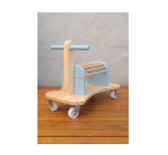 Pata Pata Caminador De Madera Montessori Laqueado Niños chk