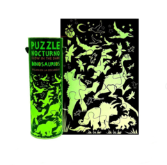 Puzzle Nocturno Fluorescente 24 Piezas Dinosaurios Jc