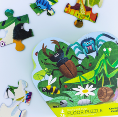 Rompecabezas Puzzle De Piso Insectos 36 Piezas C Creek - comprar online