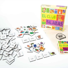 El Club De Las Sílabas Juego De Mesa Lectoescritura - comprar online