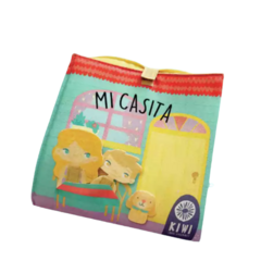 Libro Sensorial Mi Casita Motricidad Fina Didactico Kw