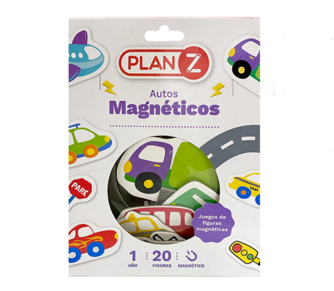 Autos Imantados Magneticos Transito Transportes 20 Piezas