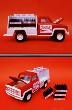 Pick Up Coca Cola Gaseosa Camioneta De Metal Jm en internet