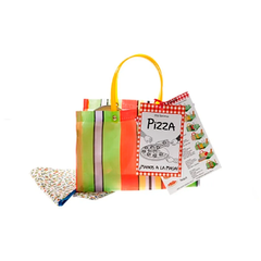 Cocina Kit Pizza - Bolsa Receta Bowl Palo Amasar Pizzera