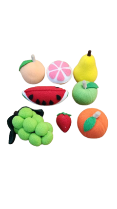 Comida De Tela Alimentos Kit Frutas / Verduras - comprar online