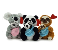 Peluche Animales Varios Modelos Pato Vaca Elefante Dinosaurio Panda Cocodrilo Zorro Chancho Ardilla Unicornio - comprar online