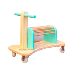 Pata Pata Caminador De Madera Montessori Laqueado Niños chk - comprar online