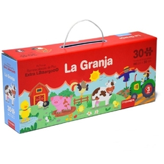 Puzzle Rompecabezas La Granja Extra Largo 30 Piezas 96x20cm