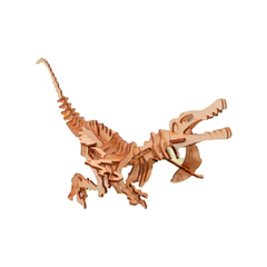 Rompecabezas Maqueta 3d Madera Baryonyx Dinosaurio