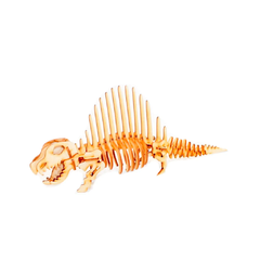 Rompecabezas Maqueta 3d Madera Dinosaurio Dimetrodon