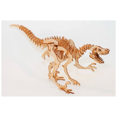 Rompecabezas Maqueta 3d Madera Dinosaurios Alosaurio