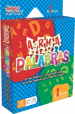 Juego De Mesa Cartas Arma Palabras Bontus Bln - comprar online