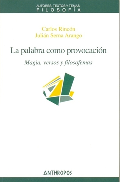 LA PALABRA COMO PROVOCACION