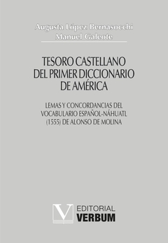 TESORO CASTELLANO DEL PRIMER DICCIONARIO DE AMERICA