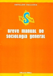 BREVE MANUAL DE SOCIOLOGIA GENERAL