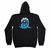 Moletom Canguru Santa Cruz Screaming Wave Hood - Black