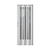 Porta Sanfonada PVC Branca Translúcida 0,96 x 2,10m - comprar online