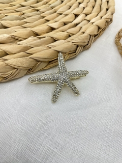 Bico de pato estrela do mar cravejada lr17 - comprar online