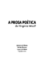 A prosa poética de Virginia Woolf (org. Oliveira, Marouvo e Borba) - ApeKu Editora