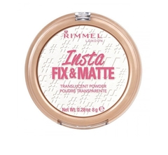 RIMMEL LONDON INSTA FIX AND MATTE POWDER TRANSLUCENT