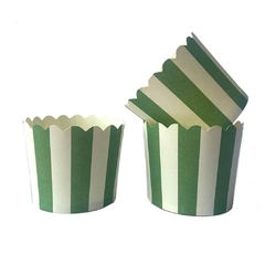 Forminha de Papel para Cupcake Verde Escuro - comprar online