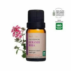 Óleo Essencial Gerânio Rosa Via Aroma - 5ml