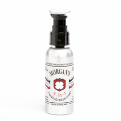 SHAMPOO WASH SHAVE -LAVA Y AFEITA- 3 EN 1 100 ml - MORGAN'S