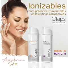 ESPÁTULA ULTRASÓNICA LIFTING FACIAL GLAPS + 2 SERUM IONIZABLES - tienda online