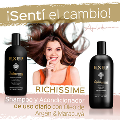 SHAMPOO RICHISSIME CON OLEO DE ARGAN Y MARACUYA 475ml - comprar online