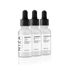 Kit Renovadores Faciales Serum x3 a Eleccion Gabinete Niza