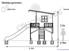 Casita de Madera Isleña - comprar online