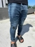 Calça Titular Jeans Dark Blue Black Lining
